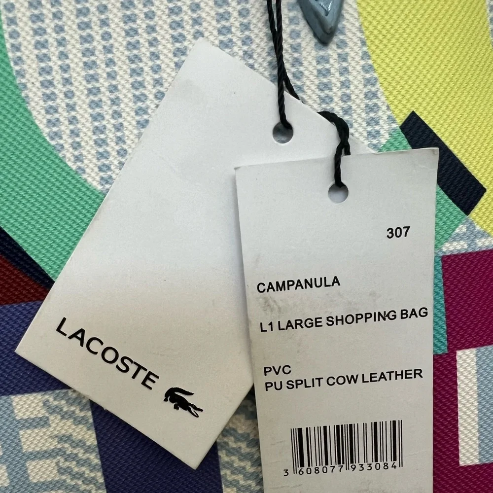 Lacoste Tote with Zipper Top Closure🫶 - Picture 3 of 8